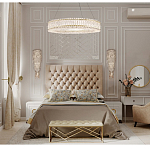 Бра с каскадом из прозрачного хрусталя и корпусом золотого цвета Constant Sparks варинант исполнения - 6 | Loft Concept в Новосибирске