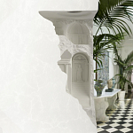 Встраиваемый в стену гипсовый светильник под покраску в античном стиле Antiquity Athena варинант исполнения - 12 | Loft Concept в Новосибирске