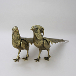 Статуэтка бронзовая пара Фазаны Bronze Birds варинант исполнения - 3 | Loft Concept в Новосибирске