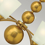 Люстра с матовыми конусными плафонами и декоративными элементами в форме шаров Hinkley варинант исполнения - 8 | Loft Concept в Новосибирске