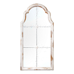 Зеркало-окно настенное в винтажном стиле Venetian Smooth варинант исполнения - 1 | Loft Concept в Новосибирске