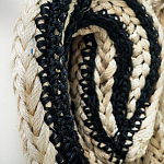 Арт-Объект из нитей Черно-Белый портрет Joana Schneider  варинант исполнения - 2 | Loft Concept в Новосибирске