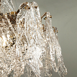 Люстра с декором из текстурированного стекла Textured Glass Chandelier 8 варинант исполнения - 5 | Loft Concept в Новосибирске