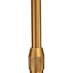 Торшер с мраморным столиком и золотым плафоном Ezio Floor Lamp варинант исполнения - 3 | Loft Concept в Новосибирске