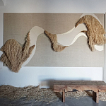 Декор настенный в Эко стиле Малибу wall panel Malibu Abstraction варинант исполнения - 1 | Loft Concept в Новосибирске