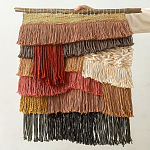 Текстильное Панно с бахромой варинант исполнения - 2 | Loft Concept в Новосибирске