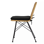 Стул с ротанговым плетением Wicker Stool без подлокотников варинант исполнения - 2 | Loft Concept в Новосибирске