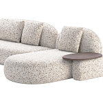 Модульный Диван Orus с кушеткой и столиком варинант исполнения - 6 | Loft Concept в Новосибирске