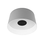 Потолочный светильник с цилиндрическим серым металлическим абажуром 25 Urban Dome варинант исполнения - 1 | Loft Concept в Новосибирске