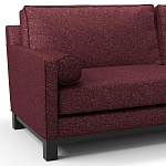 Мебельная ткань Шенилл бордовый цвет 138 см T4-38 варинант исполнения - 6 | Loft Concept в Новосибирске