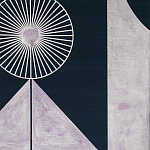 Обои ручная роспись в стиле Арт-деко Assemblage Aluminium Leaf with désargenter pearlescent antiquing варинант исполнения - 1 | Loft Concept в Новосибирске