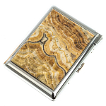 Портсигар с газовой зажигалкой из натурального камня Оникс Stone Cigarettes Cases варинант исполнения - 6 | Loft Concept в Новосибирске