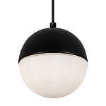 Подвесной светильник шар Ponzio Flos Black Sphere Hanging Lamp варинант исполнения - 1 | Loft Concept в Новосибирске