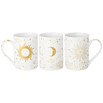 Кружка из фарфора с рисунком звезд и созвездий 300 мл Porcelain Astronomy Collection варинант исполнения - 1 | Loft Concept в Новосибирске