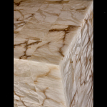 Торшер прямоугольный из натурального камня Calcite Geometry варинант исполнения - 10 | Loft Concept в Новосибирске