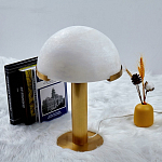 Настольная лампа c абажуром в форме купола из натурального камня  Heavenly Harmony варинант исполнения - 4 | Loft Concept в Новосибирске