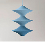 Подвесной вязаный голубой светильник «Звезда Востока 03» варинант исполнения - 1 | Loft Concept в Новосибирске