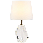 Настольная лампа с основанием из хрусталя Manlio Crystal Lampshade Table Lamp варинант исполнения - 1 | Loft Concept в Новосибирске