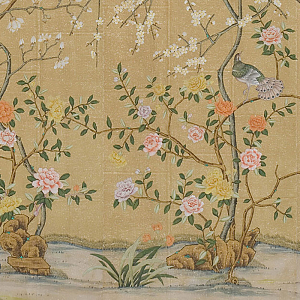 Обои ручная роспись Chatsworth Ochre