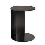 Столик журнальный приставной темный шпон Form Graphics варинант исполнения - 1 | Loft Concept в Новосибирске