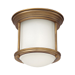 Потолочный светильник для ванных комнат с цилиндрическим стеклянным плафоном и одной лампой Hinkley варинант исполнения - 9 | Loft Concept в Новосибирске