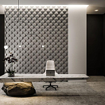 Гипсовая 3D Панель M-06 варинант исполнения - 1 | Loft Concept в Новосибирске