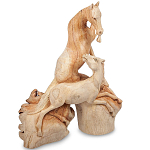 Статуэтка из дерева лошади Animals of the World 25 варинант исполнения - 2 | Loft Concept в Новосибирске