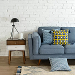 Чехол на подушку с двусторонним принтом и кисточками Ophelia Grove варинант исполнения - 4 | Loft Concept в Новосибирске