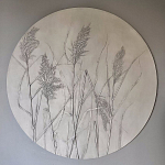 Ботаническое панно Тростник 3 варинант исполнения - 1 | Loft Concept в Новосибирске