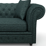 Мебельная ткань Шенилл темно-зеленый цвет 138 см T4-39 варинант исполнения - 6 | Loft Concept в Новосибирске