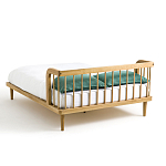 Кровать из массива дуба с пружинным блоком Mateta варинант исполнения - 4 | Loft Concept в Новосибирске