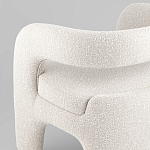 Кресло дизайнерское для лаунж зоны жемчужного цвета Pearl Lounge варинант исполнения - 5 | Loft Concept в Новосибирске