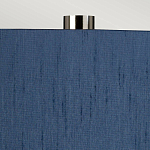 Настольная лампа с цилиндрическим абажуром и прозрачным стеклянным основанием Quintiesse варинант исполнения - 10 | Loft Concept в Новосибирске