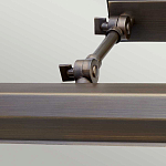 Светильник для картин с призматическим плафоном и двойными регулируемыми шарнирами Elstead Lighting варинант исполнения - 45 | Loft Concept в Новосибирске