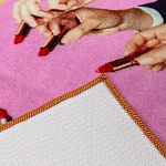 Коврик Seletti Lipstick Pink варинант исполнения - 1 | Loft Concept в Новосибирске
