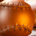 Дизайнерский кожаный пуф в виде бейсбольного мяча Poltronova Joe Ball Pouf варинант исполнения - 8 | Loft Concept в Новосибирске