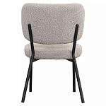 Стул мягкий с серо-бежевой буклированной обивкой Inspiration from Provence варинант исполнения - 4 | Loft Concept в Новосибирске