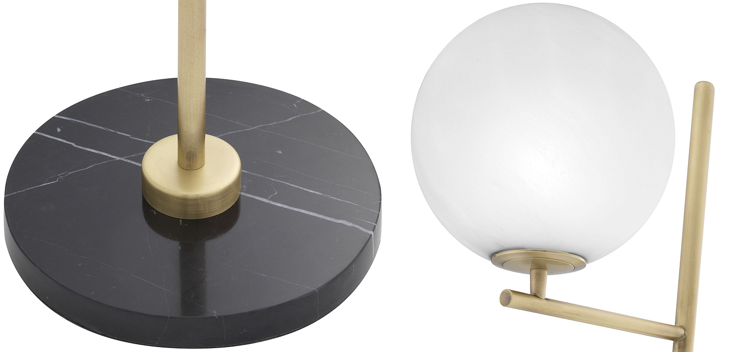 Торшер Eichholtz Floor Lamp Flynn Brass Торшер Eichholtz Floor Lamp Flynn Brass - Loft-Concept в Новосибирске