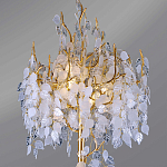 Торшер в виде золотого дерева с листьями FAIRYTREE Light варинант исполнения - 2 | Loft Concept в Новосибирске