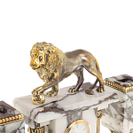 Настольный письменный набор из мрамора с декором в виде льва в подарочной упаковке Marble Accessory варинант исполнения - 3 | Loft Concept в Новосибирске