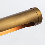 Светильник для картин цвета латунь с длинным цилиндрическим плафоном Alora варинант исполнения - 3 | Loft Concept в Новосибирске