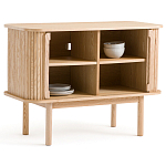 Длинный низкий буфет с 2-мя раздвижными дверцами Toinette Light Cupboard варинант исполнения - 9 | Loft Concept в Новосибирске