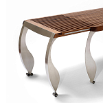 Дизайнерский раздвижной обеденный стол Poltronova Split Dining Table варинант исполнения - 2 | Loft Concept в Новосибирске