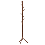 Напольная вешалка из массива бука Branches Hangers Dark варинант исполнения - 1 | Loft Concept в Новосибирске