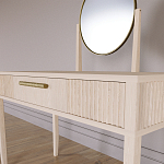 Туалетный Стол с зеркалом Primo Светлый дуб варинант исполнения - 5 | Loft Concept в Новосибирске
