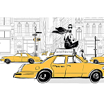 Megan Hess. New york: through a fashion eye варинант исполнения - 4 | Loft Concept в Новосибирске