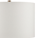 Настольная лампа с фактурным основанием с сочетании белого и зеленого цветов Festoon варинант исполнения - 2 | Loft Concept в Новосибирске