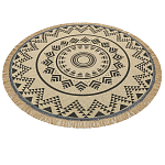 Ковер круглый из комбинированного состава Fantasy варинант исполнения - 3 | Loft Concept в Новосибирске