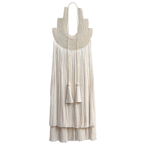 Аксессуар настенный в Эко стиле Белый wall decor White dress