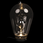 Настольная лампа светодиодная в форме лампочки Luma Dome варинант исполнения - 1 | Loft Concept в Новосибирске